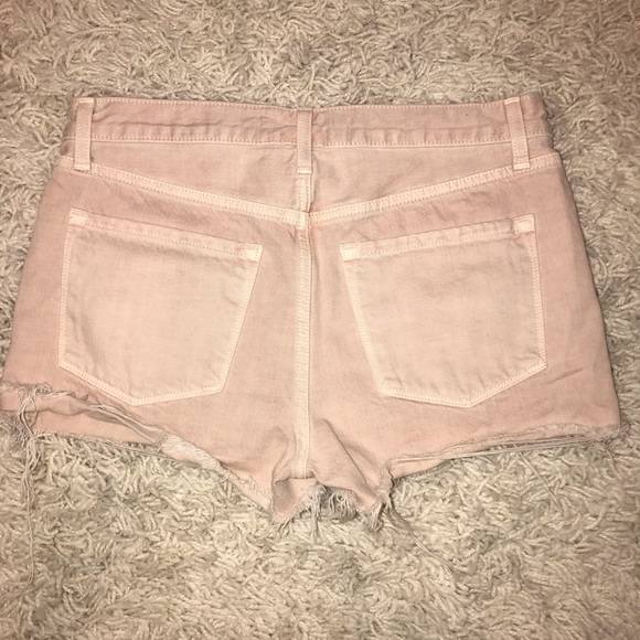J Brand Denim Short Dusty Pink 25 - Picture 5 of 7